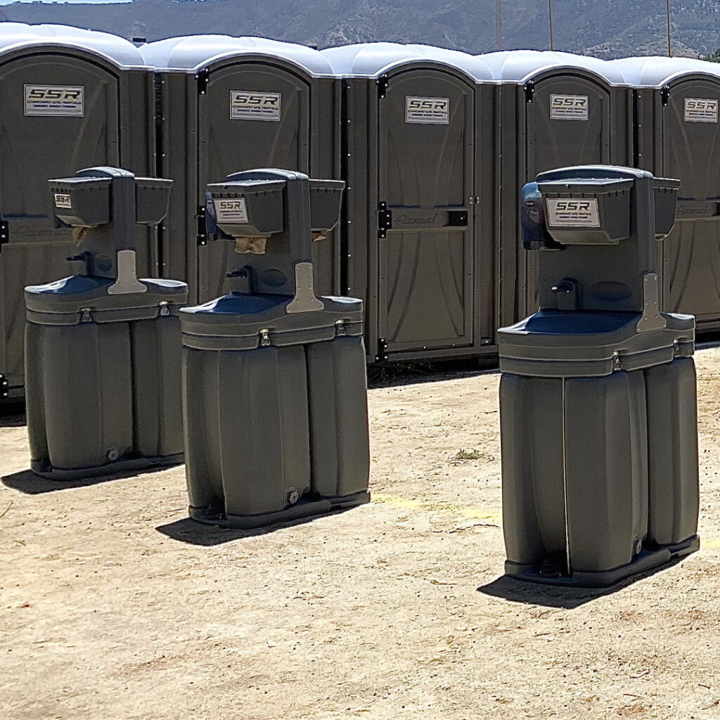 Standard Site Rentals Portable Sanitation Stations | Portable Toilets