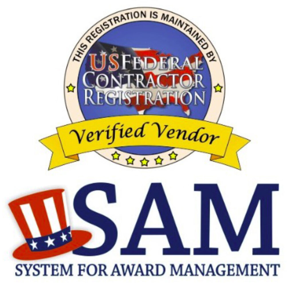 Verified Vendor of SAM - System for Award Management