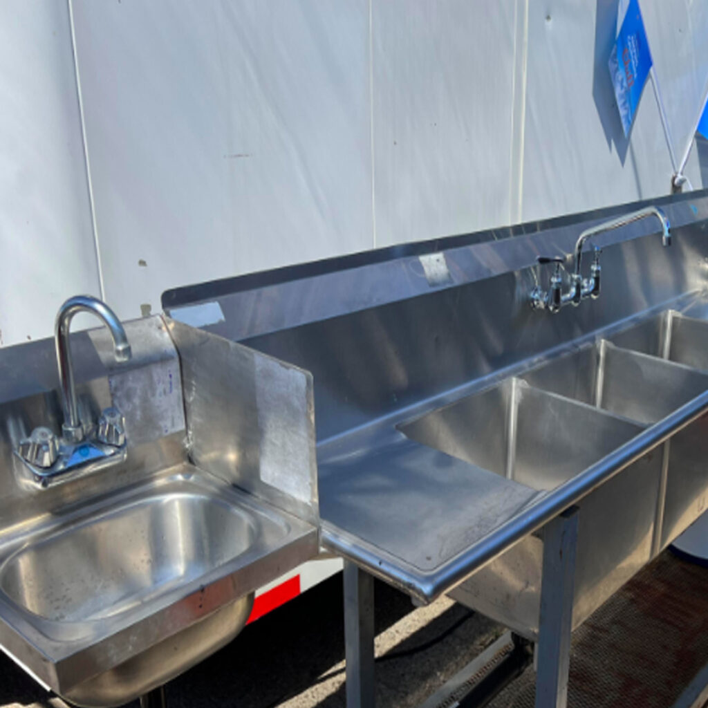 Sinks for events Standard Site Rentals